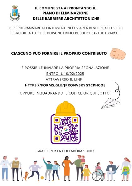 PEBA - PIANO ELIMINAZIONE DELLE BARRIERE ARCHITETTONICHE 