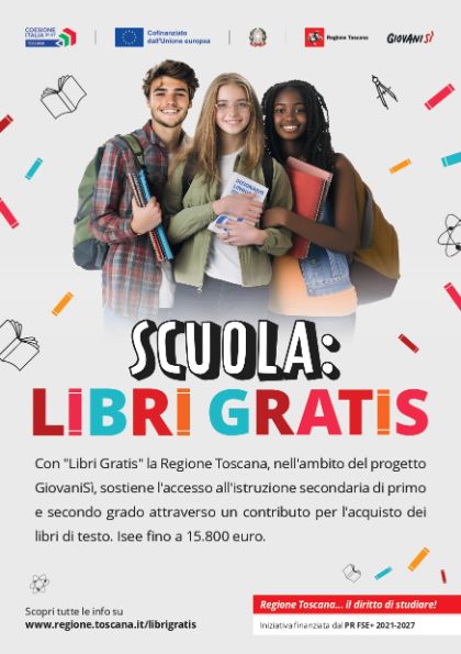 Bando Libri Gratis a.s 2026/2027 