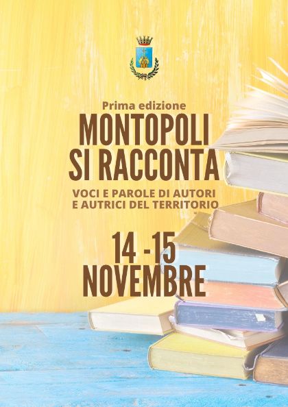 Nasce il festival degli autori locali. Il 14 e il 15 novembre Montopoli si racconta