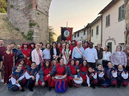 Inaugurazione del percorso storico-pedonale di via Sottofossi Est