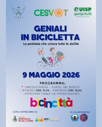  Geniali in Bicicletta 2026: sui pedali per l’inclusione