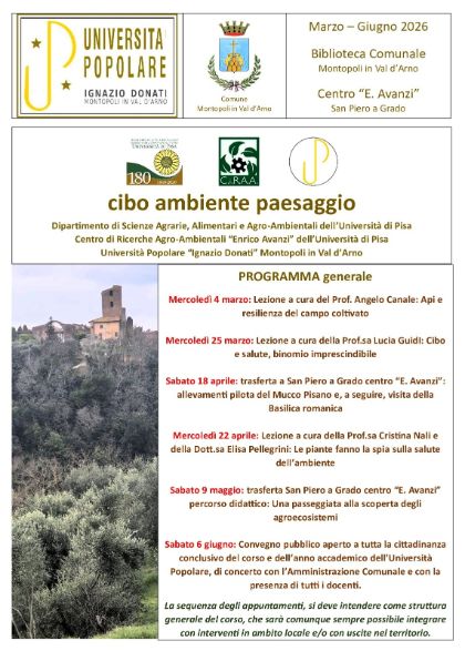 Accordo tra Università popolare e Unipi: al via la prima lezione