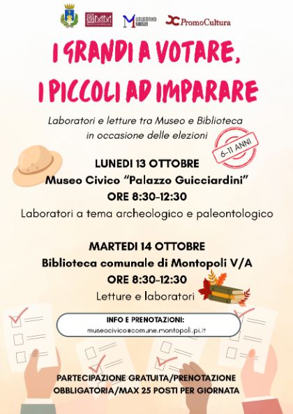 i grandi a votare, i piccoli a imparare