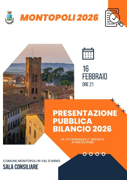 Presentazione pubblica bilancio