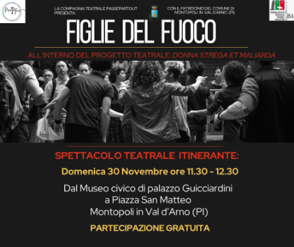 Figlie del fuoco. Laboratorio e spettacolo teatrale a partecipazione gratuita