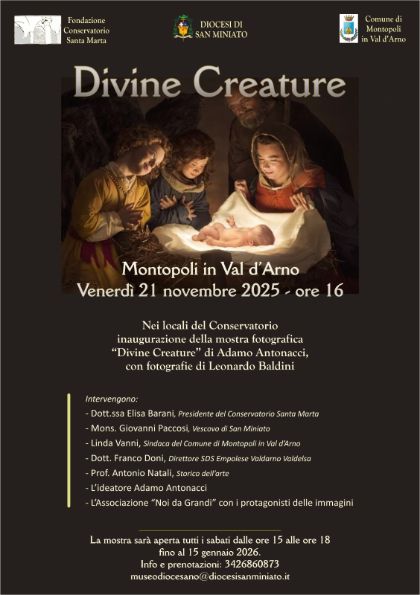 Divine creature, la mostra