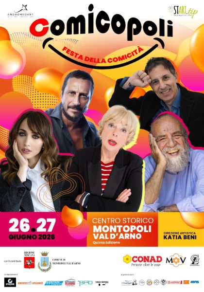 Comicopoli torna con una quinta edizione tutta da ridere