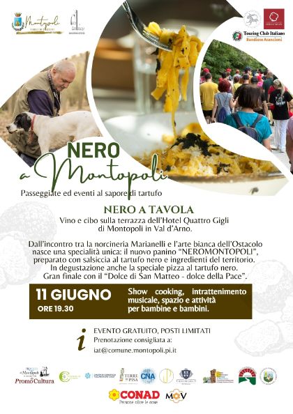 Nero a tavola, il tartufo protagonista dell'estate