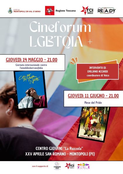 Cineforum LGBTQIA+: Cinema e confronto a Montopoli in Val d'Arno
