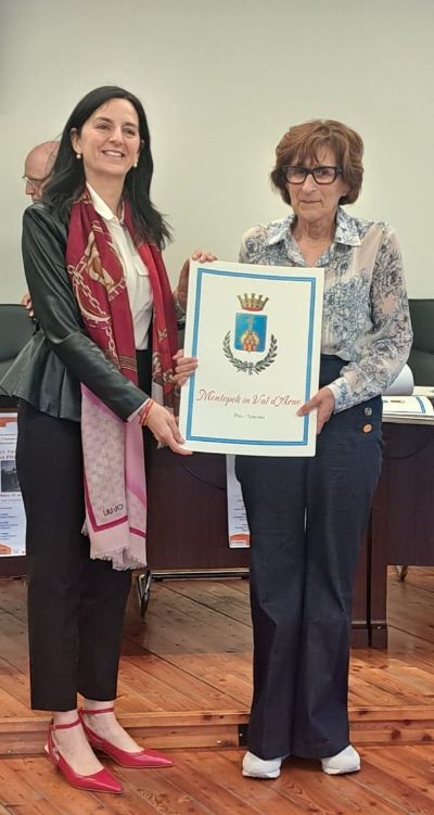 la figlia di Menotti Pertici,Rita Pertici