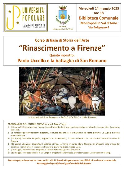 Paolo Uccello quinto incontro