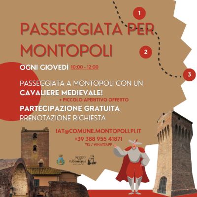 passeggiata montopoli
