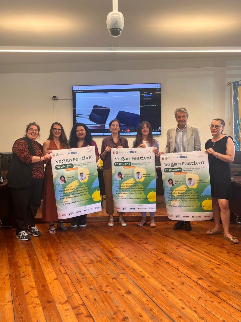 conferenza stampa vegan fest