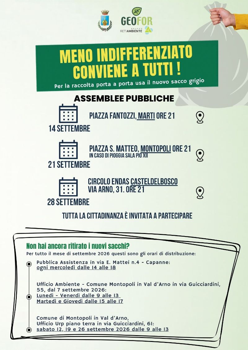 calendario geofor settembre