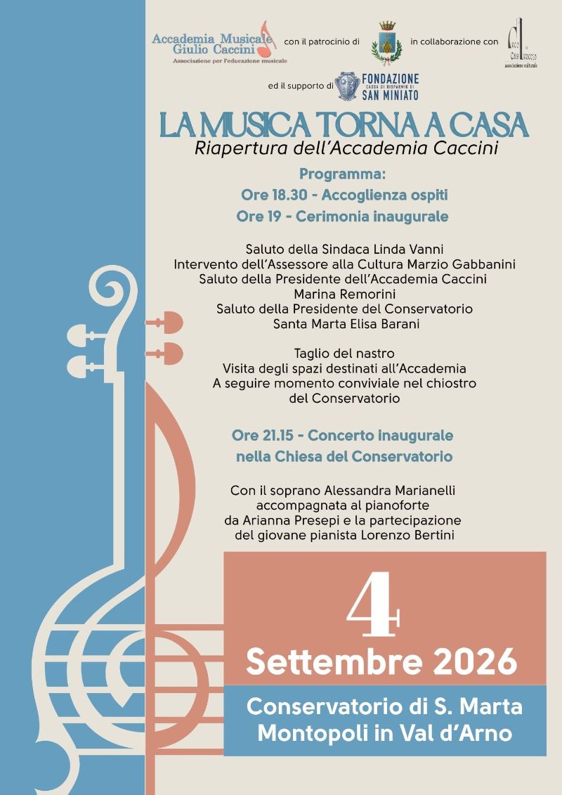 inaugurazione accademia caccini