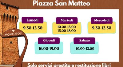 orari servizi biblioteca