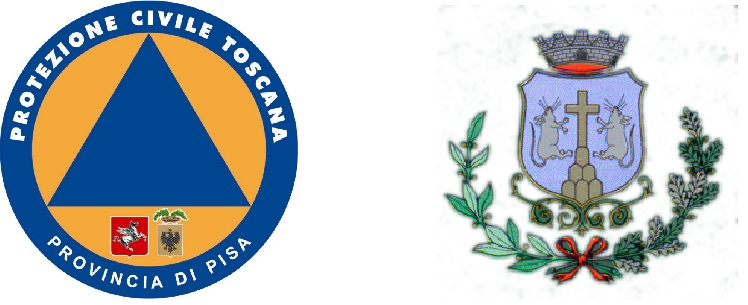 Protezione Civile Provinci di Pisa logo e Logo Montopoli